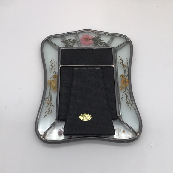 Vintage Hand Crafted Leaded Square Glass Frame - Picture 4 of 5